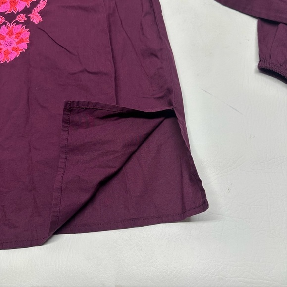 Lilly Pulitzer Corbett’s Embroidered cherry and Pinks Women's tunic size XXS NWT - Picture 9 of 11